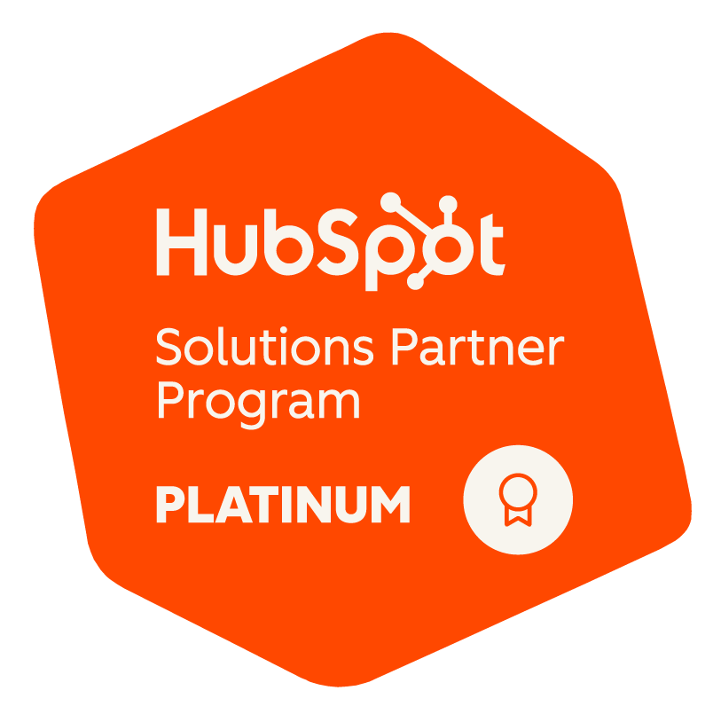 HubSpot platinum badge